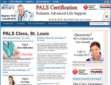 Tablet Screenshot of palsstlouis.com
